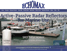 Tablet Screenshot of echomax.co.uk